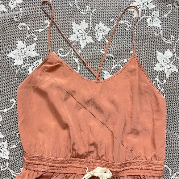 Aritzia Wilfred 100% Silk Peri Romper Size Small - Picture 5 of 11